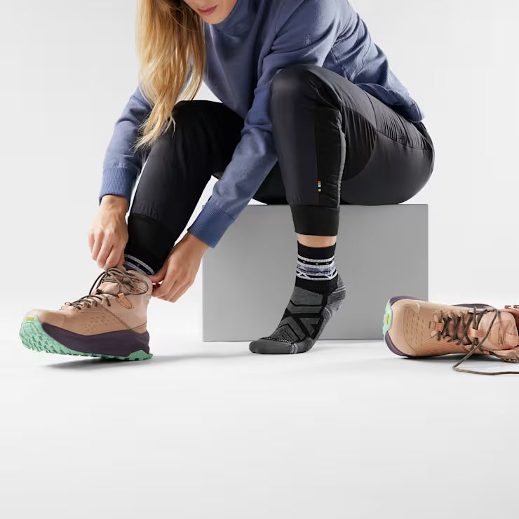 Women's Hike Light Cushion Zig Zag Valley Mid Crew Socks