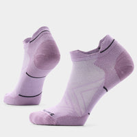 Smartwool Women's Run Zero Cushion Low Ankle Socks in Purple Dawn