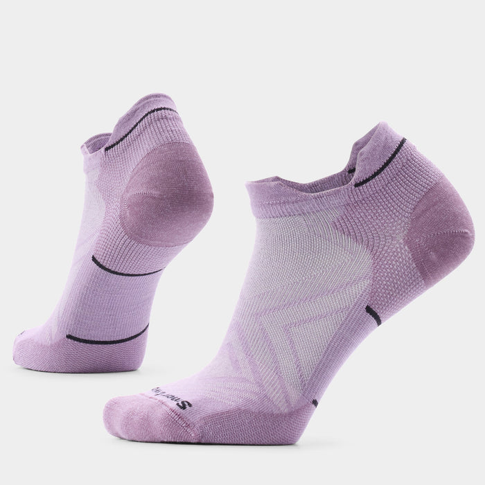 Smartwool Women's Run Zero Cushion Low Ankle Socks in Purple Dawn