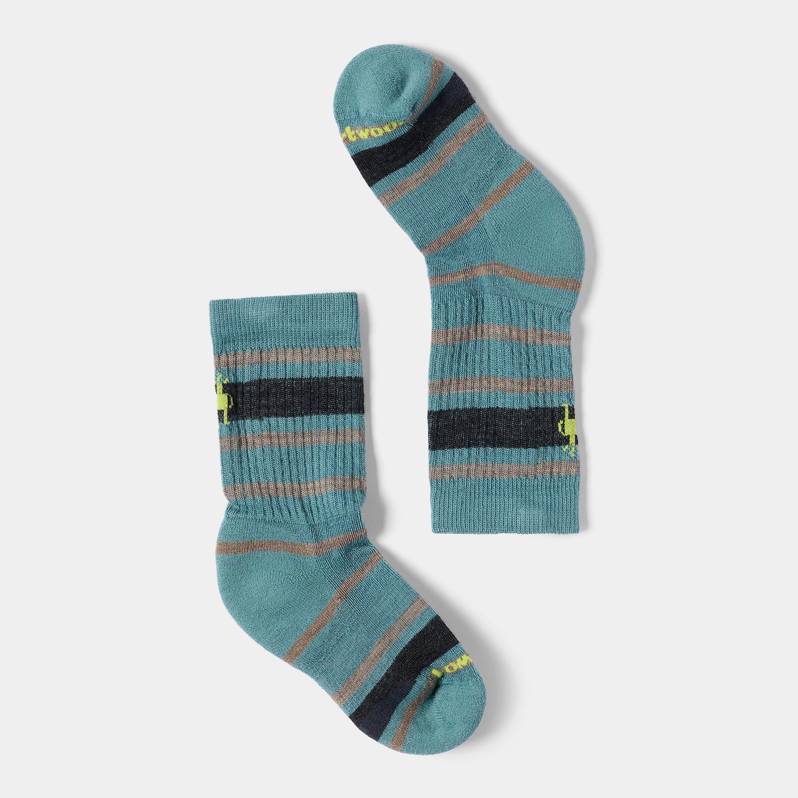 Kids' Hike Light Cushion Striped Crew Socks