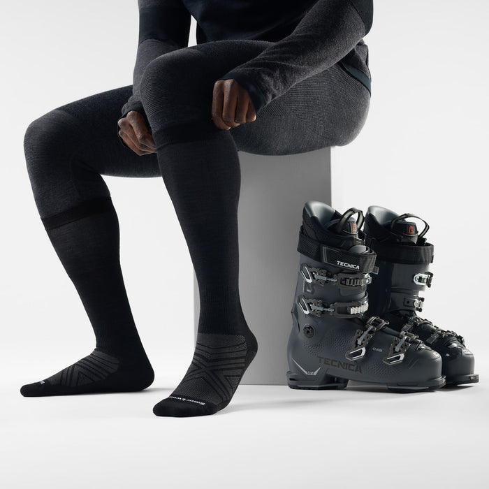 Ski Zero Cushion OTC Socks in Black, alternate view