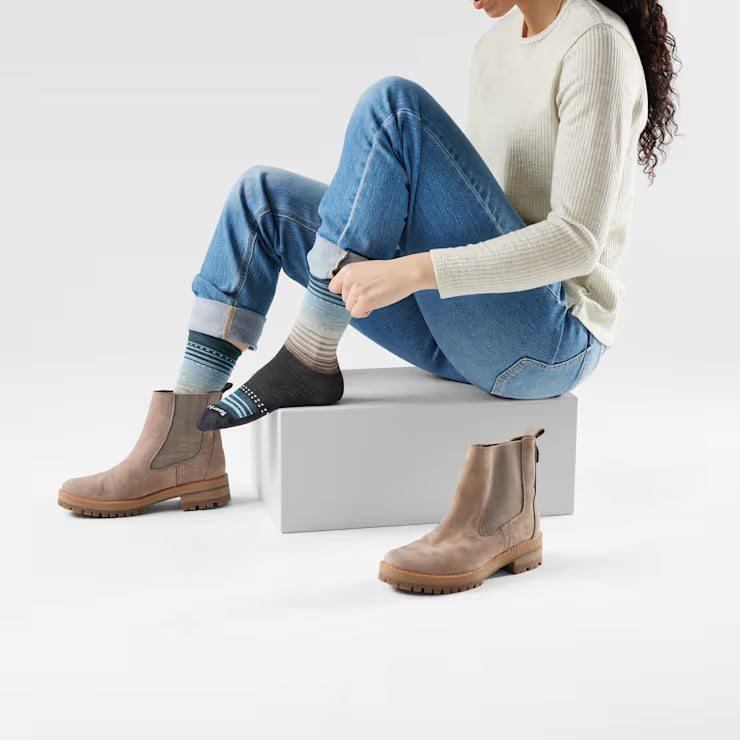 Everyday Stitch Stripe Crew Socks