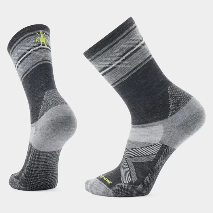 Men's Bike Targeted Cushion Cold Weather Crew Socks