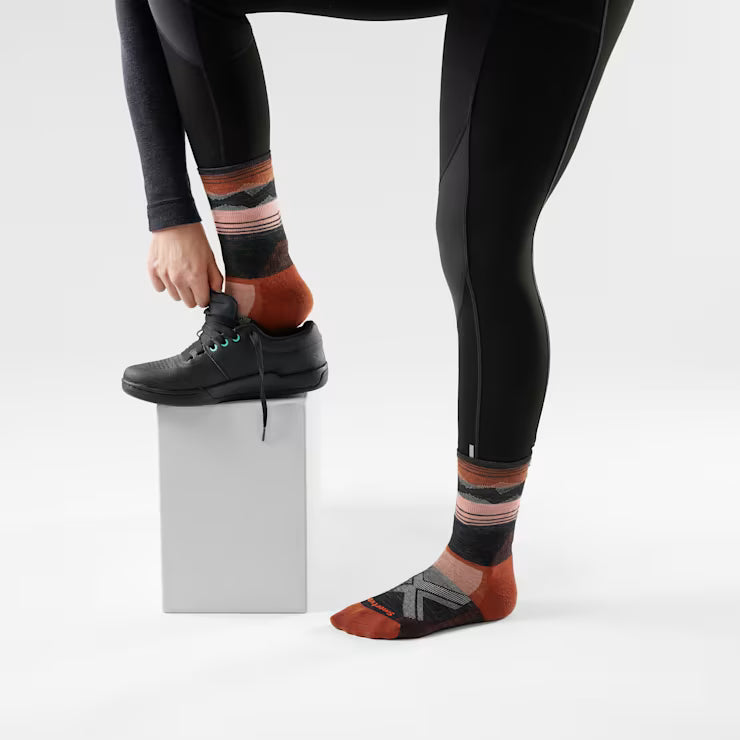 Women's Bike Targeted Cushion Cold Weather Crew Socks