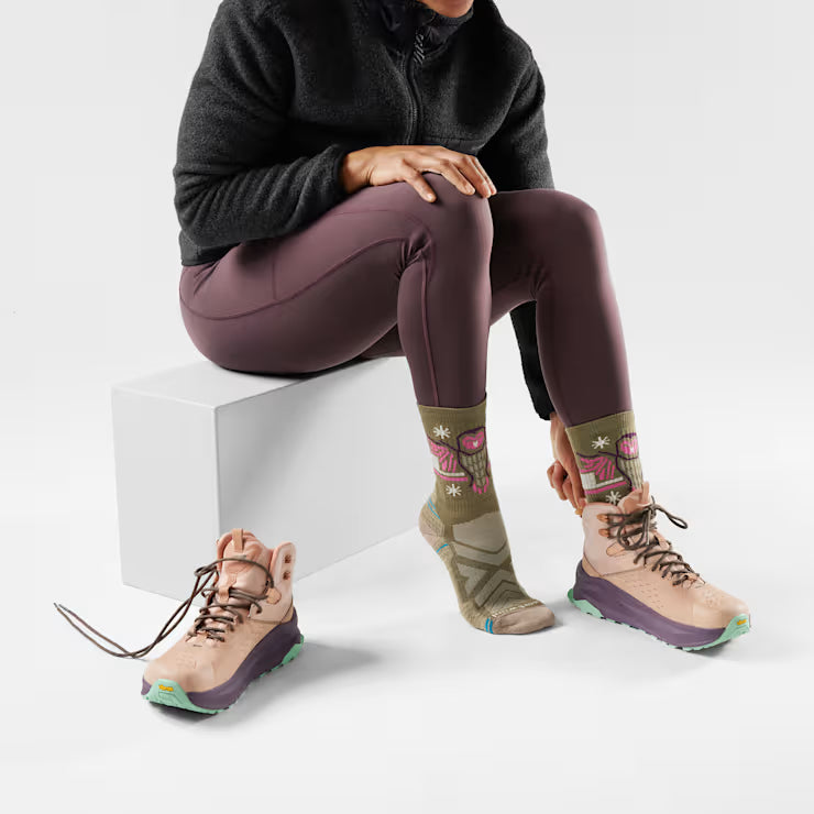 Women's Hike Light Cushion Hoo Who Crew Socks