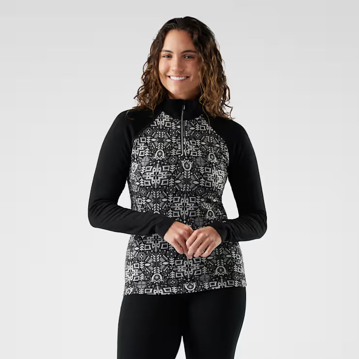 Women's Classic Thermal Merino Base Layer 1/4 Zip Boxed