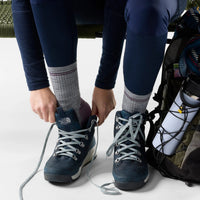 Smartwool Women's Hike Targeted Cushion Mid Crew Socks - Light Gray, alternate view