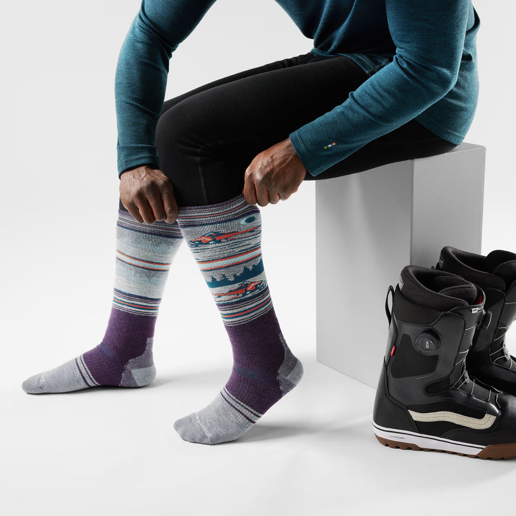 Snowboard Full Cushion Snowmobile OTC Socks