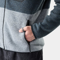 Smartwool Men's Second Cut Fleece Jacket in Burnt Sienna, alternate view