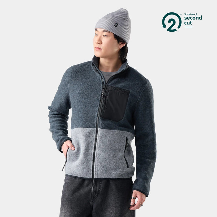 Smartwool Men's Second Cut Fleece Jacket in Burnt Sienna