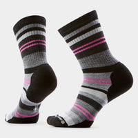 Smartwool Women's Everyday Saturnsphere Crew Socks in Black