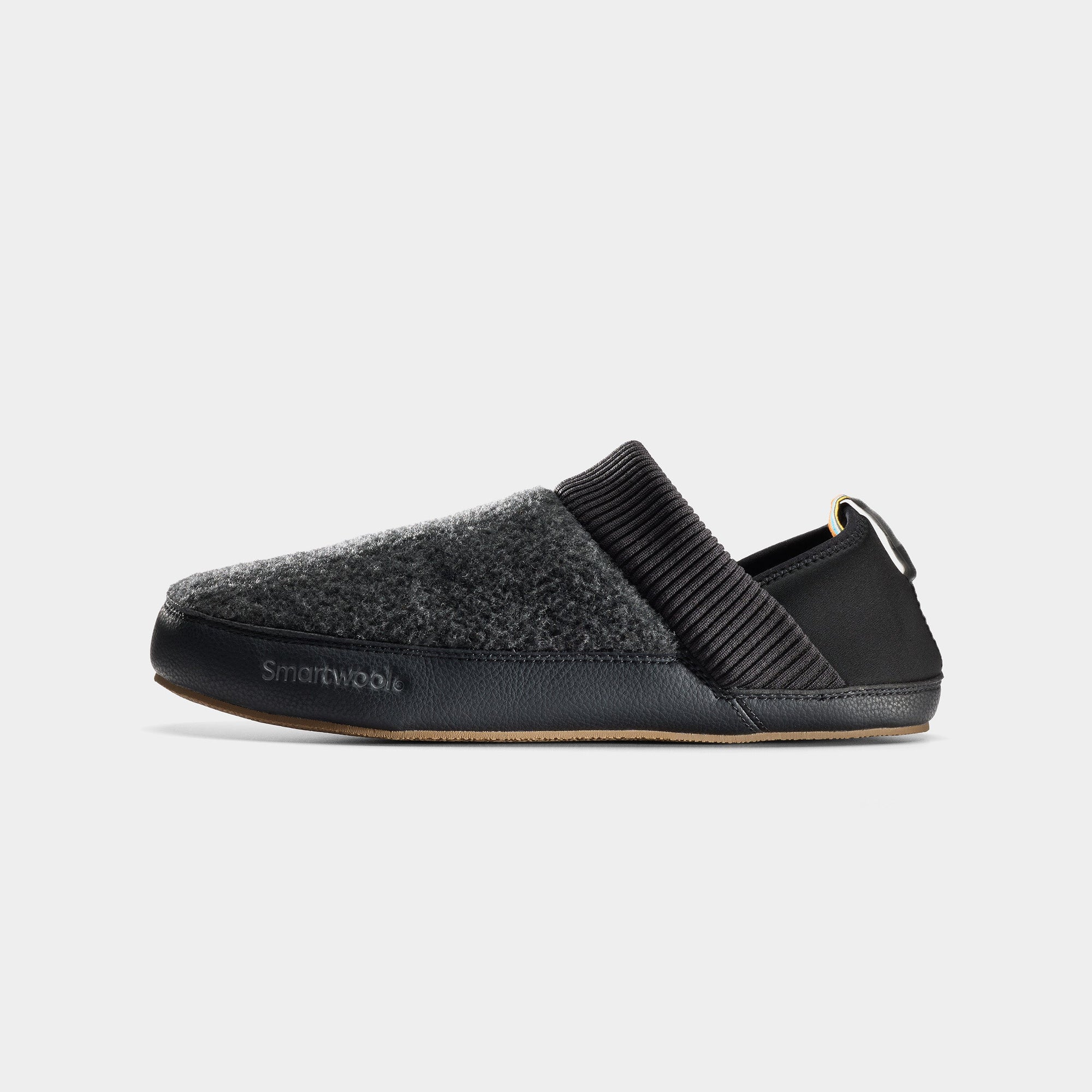 Smartwool Cabin Mule Slipper in Charcoal, alternate view