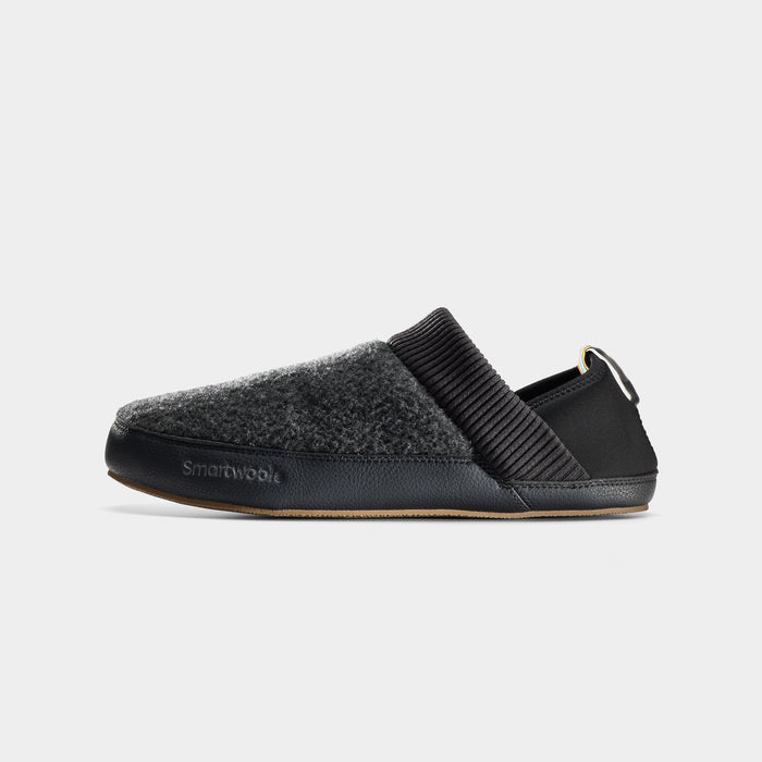Smartwool Cabin Mule Slipper in Charcoal, alternate view