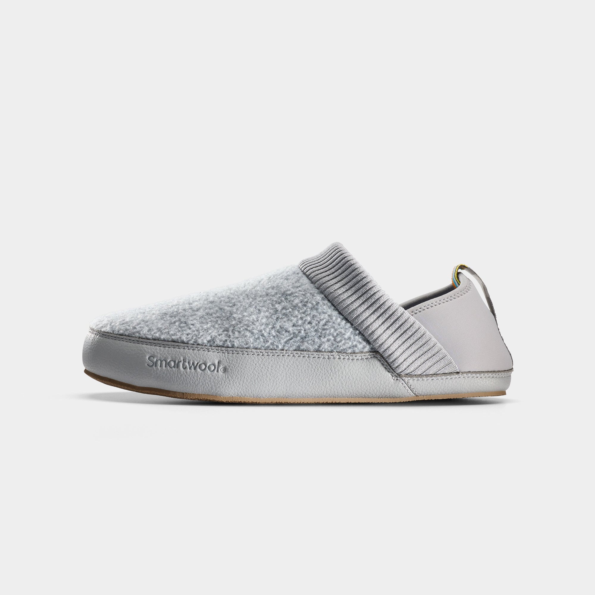 Smartwool Cabin Mule Slipper in Light Gray Heather, alternate view