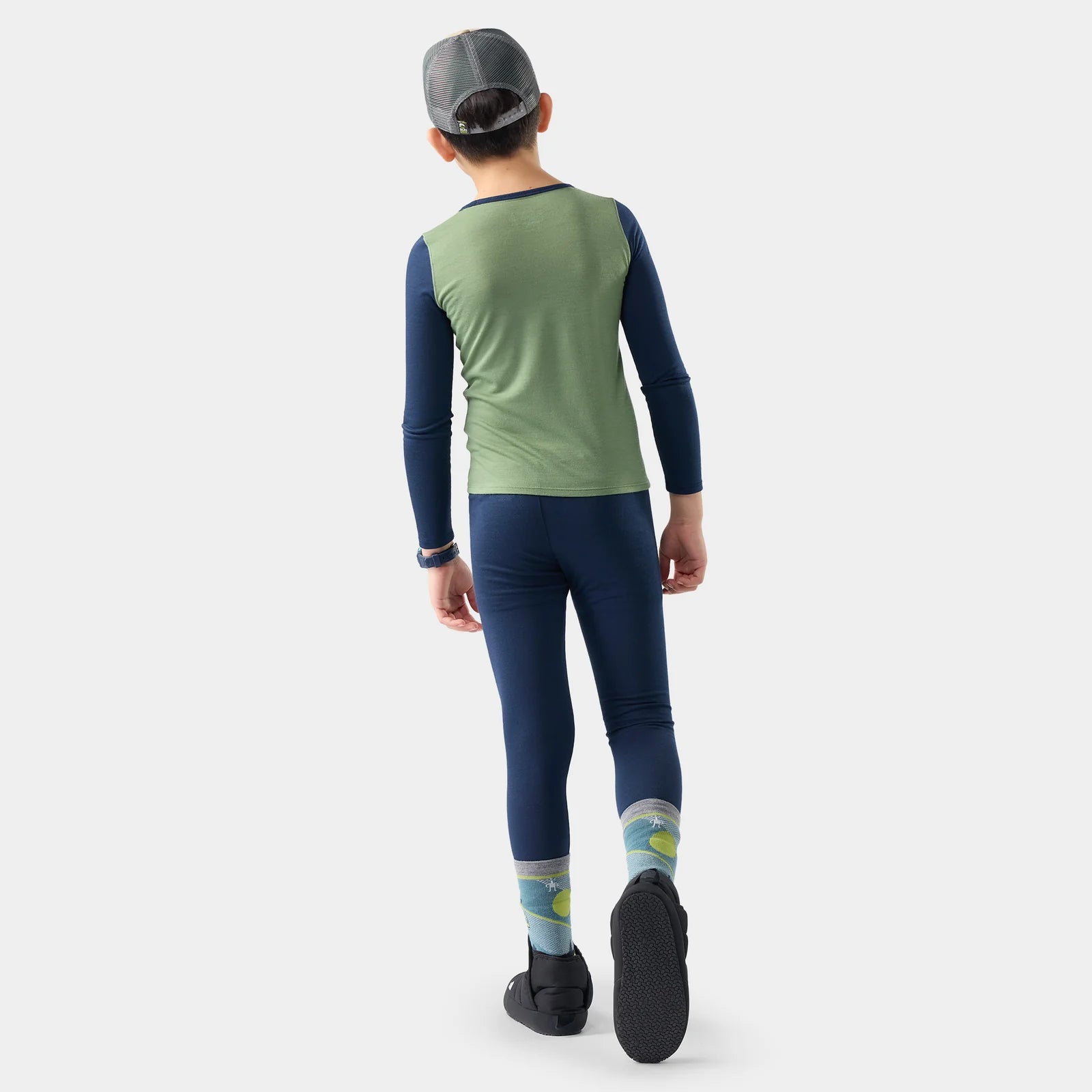 Kids' Classic Merino Blend Base Layer Crew