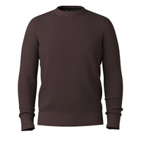 Smartwool Men's Sparwood Crew Sweater in Mink Heather, detail