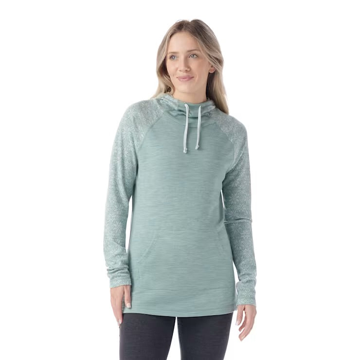 Women's Thermal Drape Neck Hoodie