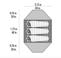 MSR Elixir 3 ariel view schematics