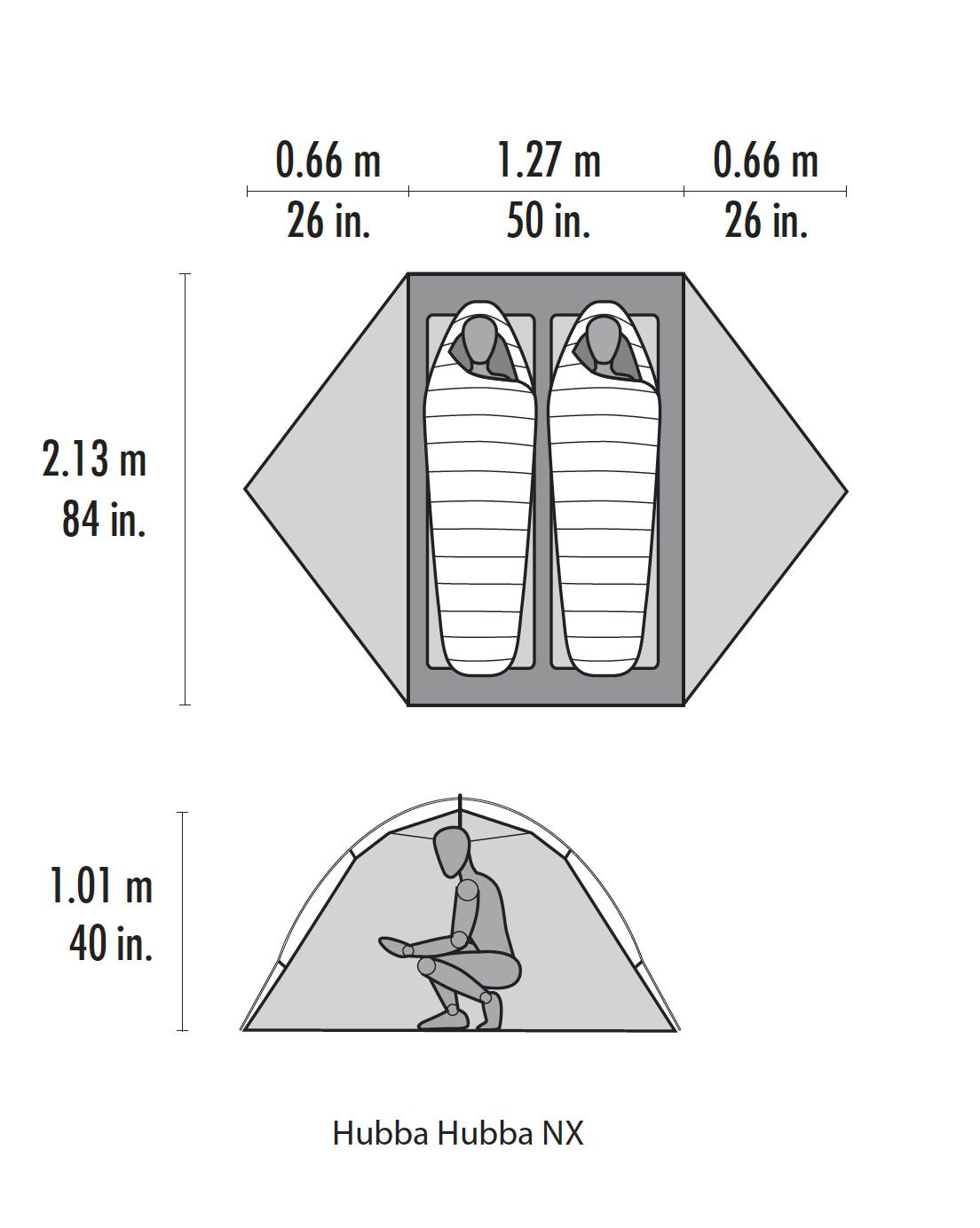 Hubba Hubba 2-Person Backpacking Tent