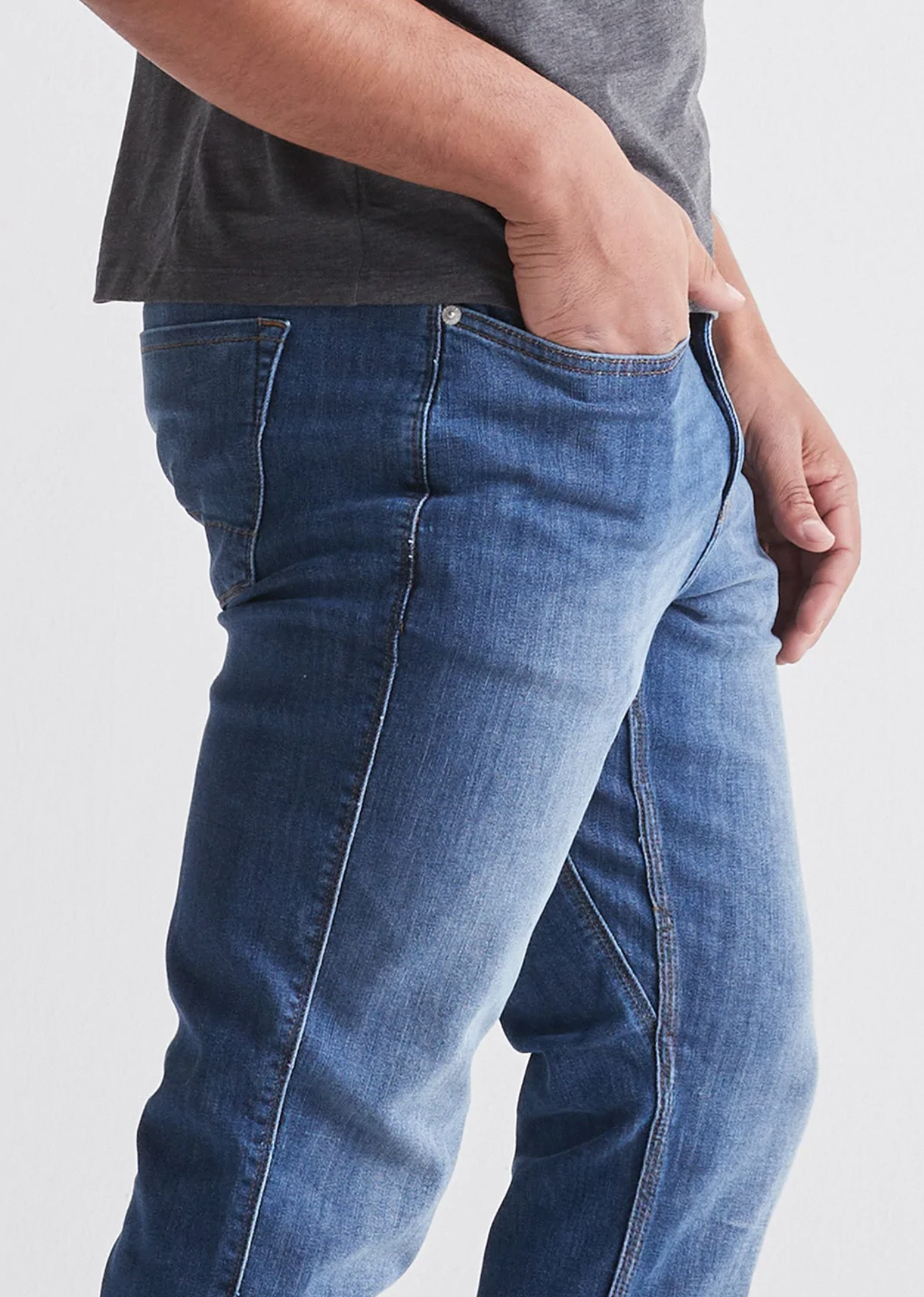 Men's Performance Denim Relaxed Taper