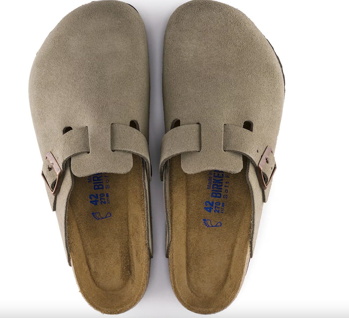 Boston Soft Footbed - Suede Leather