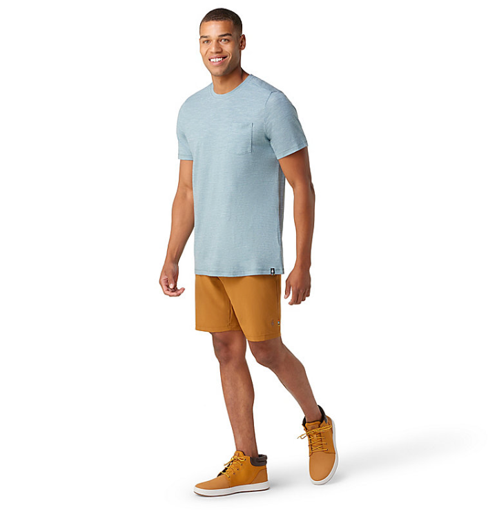 Merino Hemp Blend Pocket Tee Ms