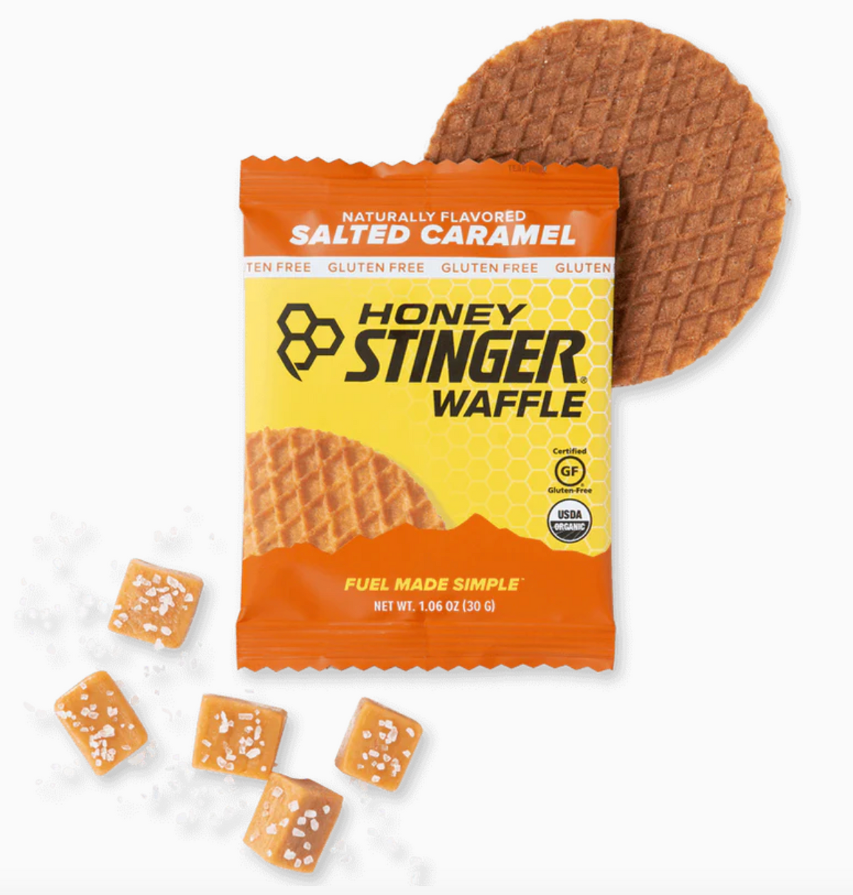 Honey Stingers Salted Caramel Waffle | Gluten Free | Mt. Waddington's ...