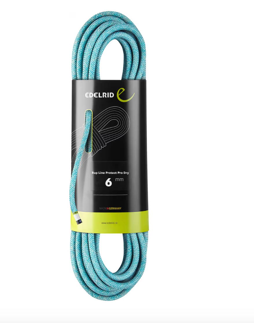 Wadding Rope Edelrid | Rap Line Protect Pro Dry 6mm Rope | Mt. Waddington Outdoors