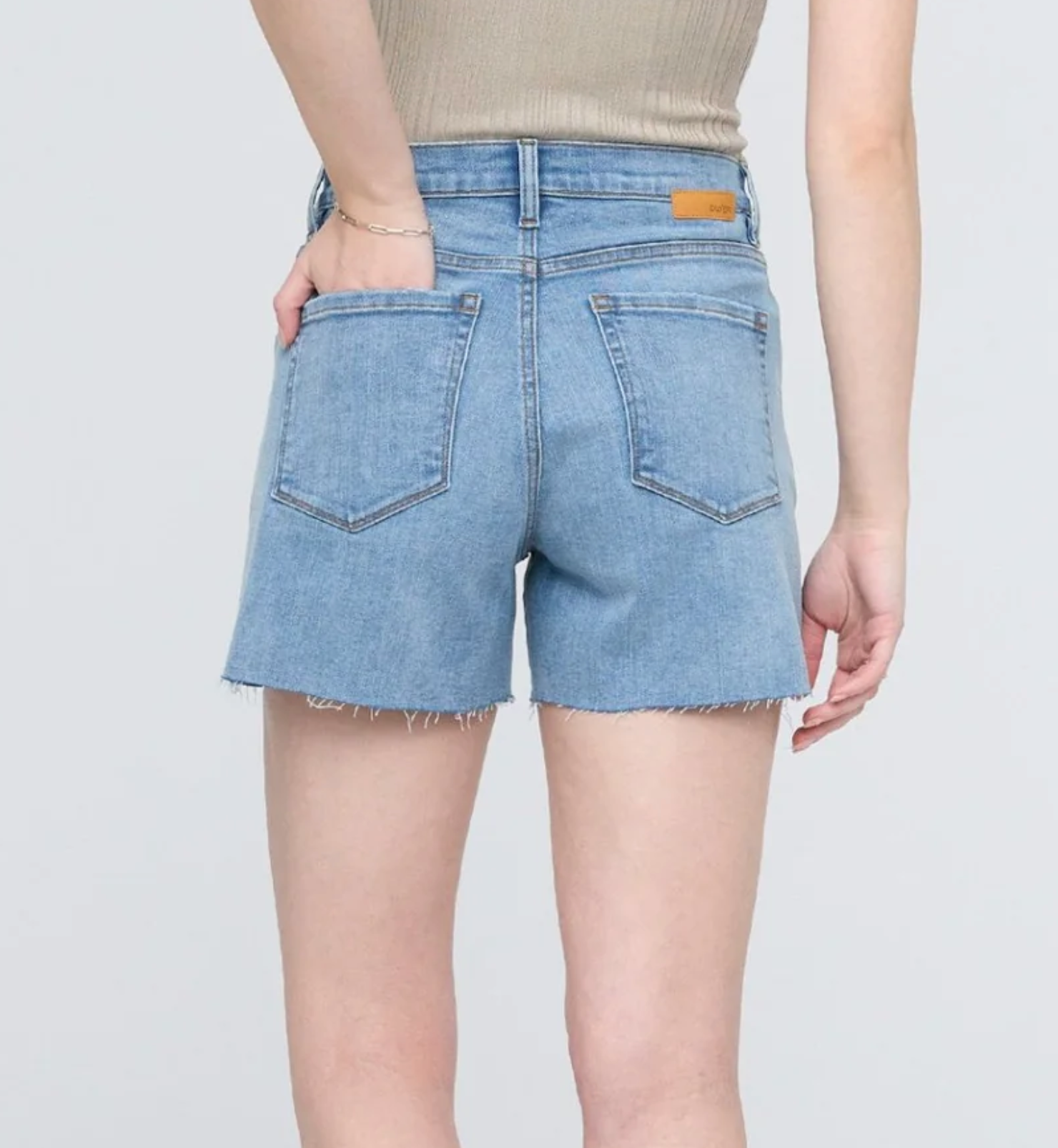 Women's Performance Denim+ High Rise Relaxed Short