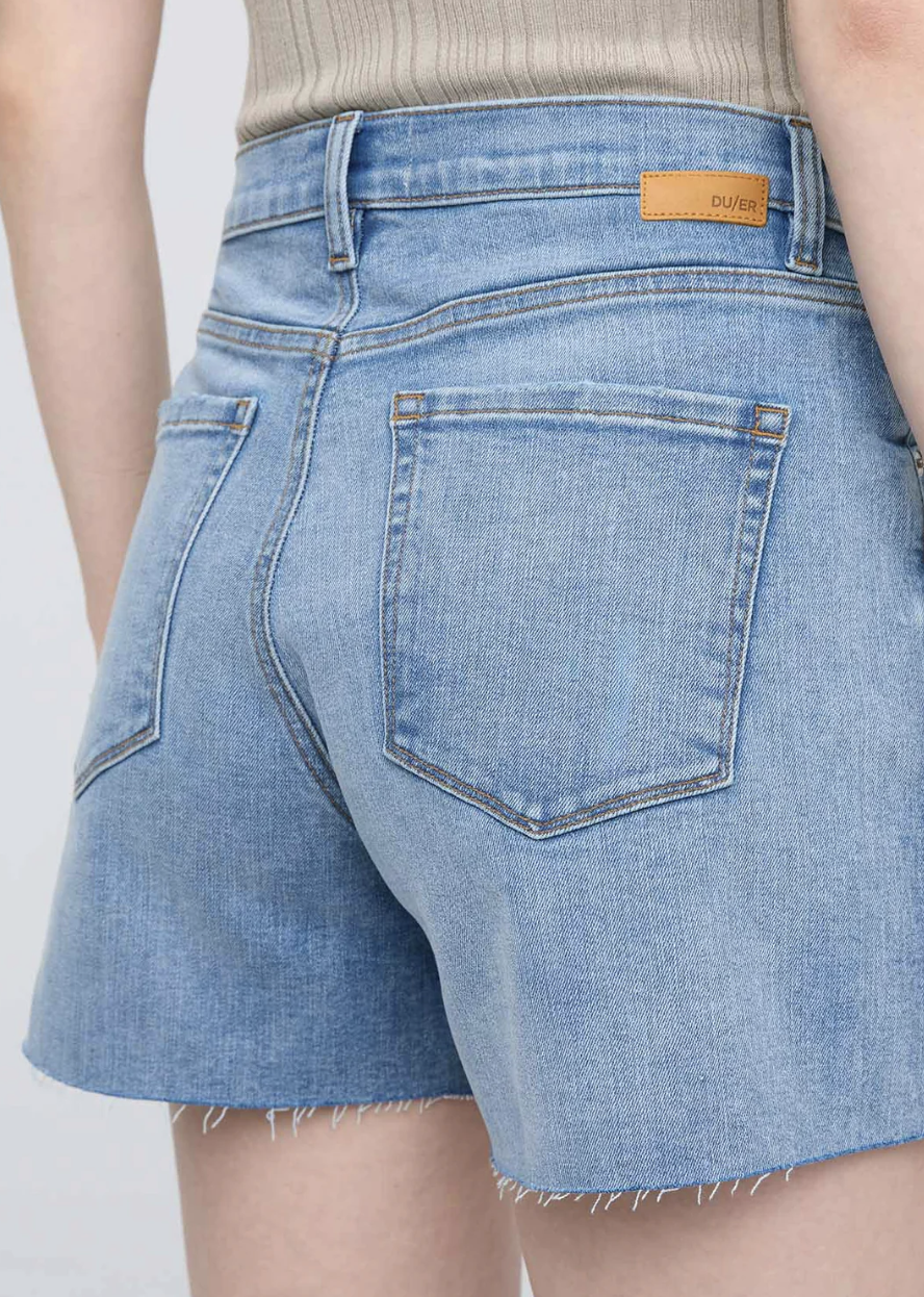 Women's Performance Denim+ High Rise Relaxed Short
