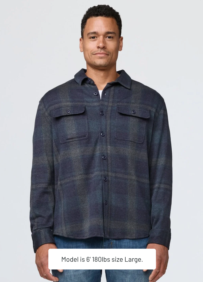 Performance Flannel Button Down