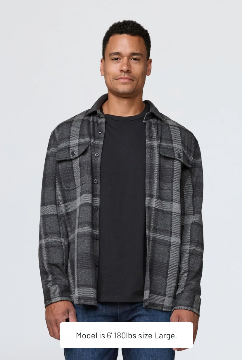 Performance Flannel Button Down