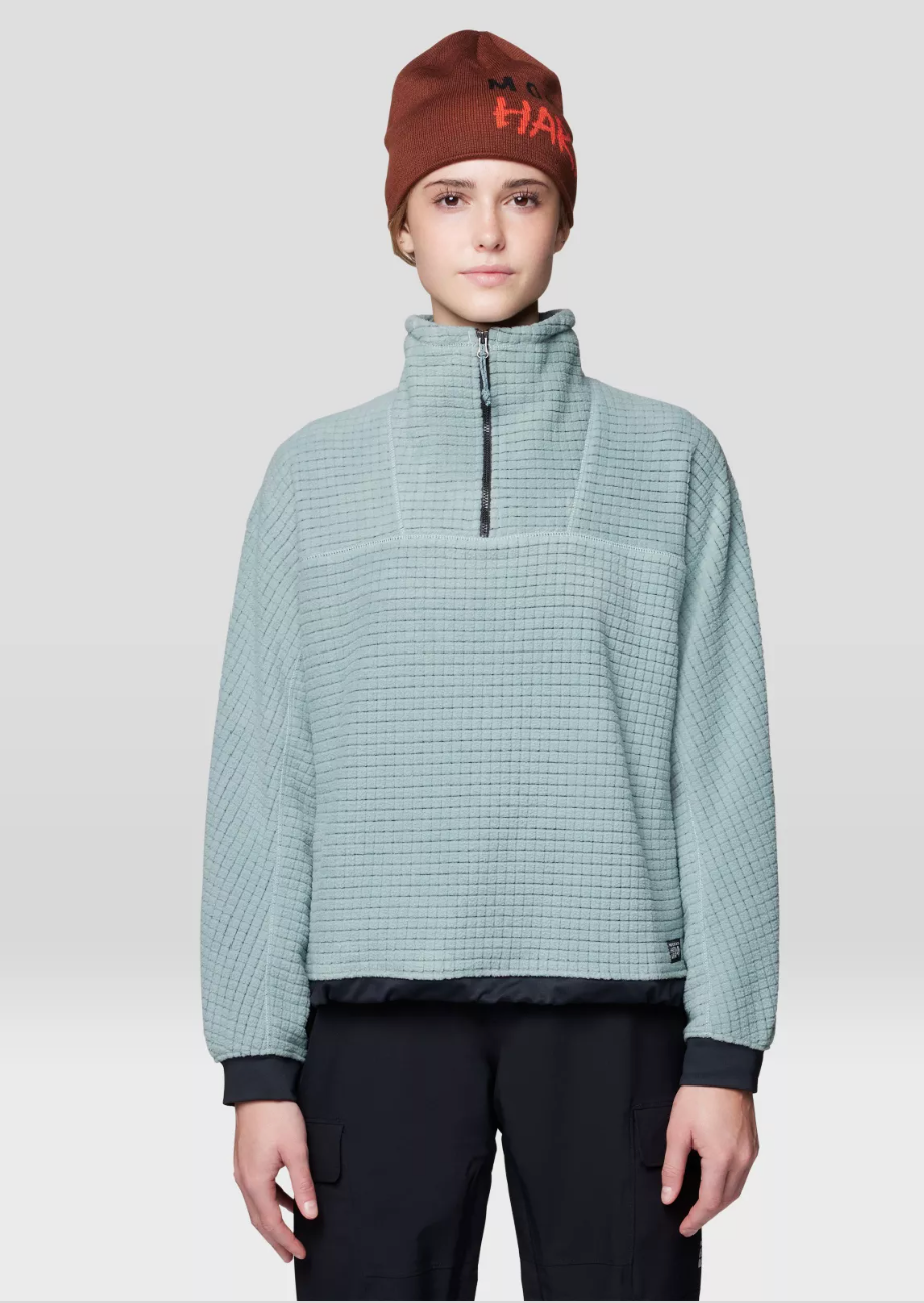 Women’s Summit Grid Big Grid Half Zip