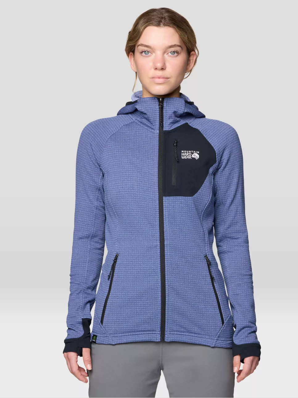 Women’s Polartec Power Grid Full Zip Hoody
