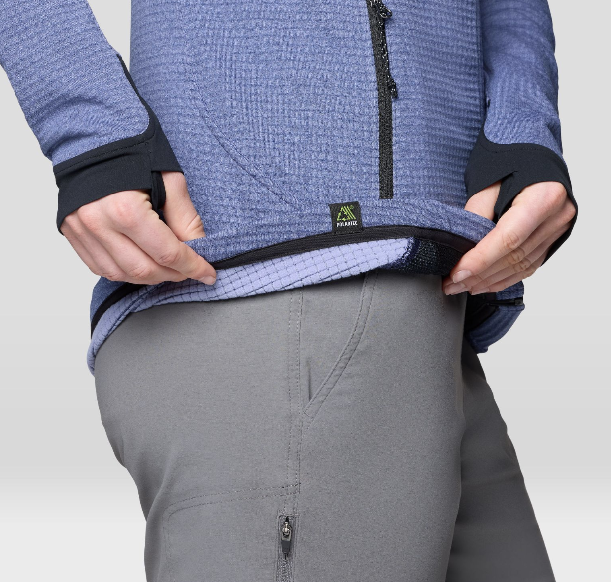 Women’s Polartec Power Grid Full Zip Hoody