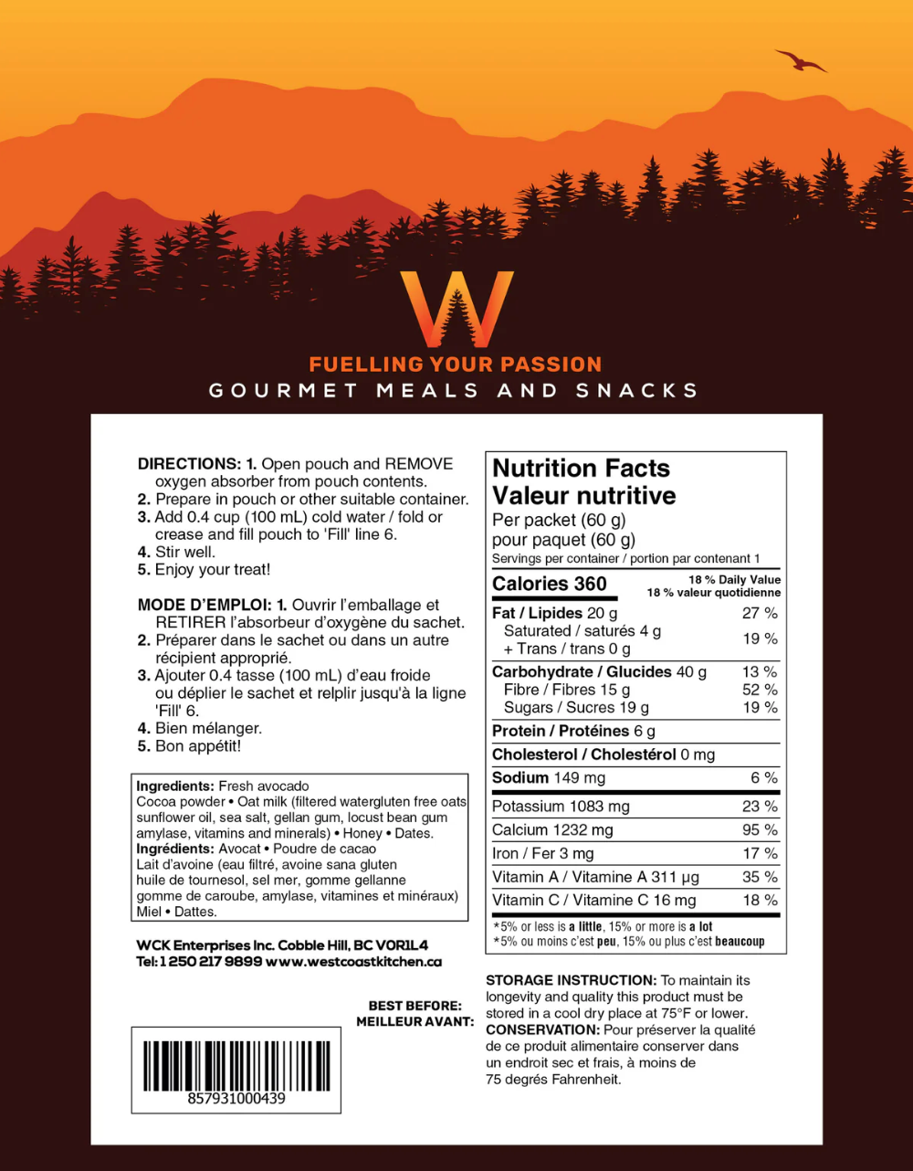 Chocolate Avocado Mousse