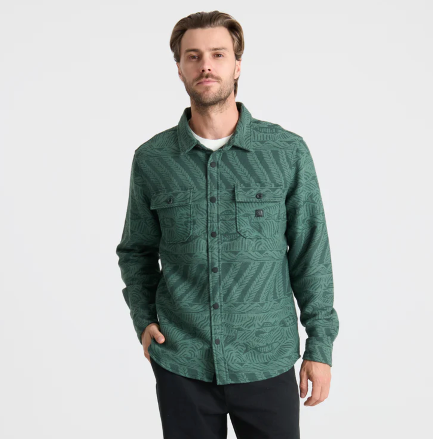 Men's Nordsman Jacquard Long Sleeve Flannel