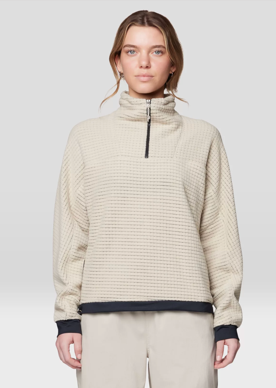Women’s Summit Grid Big Grid Half Zip