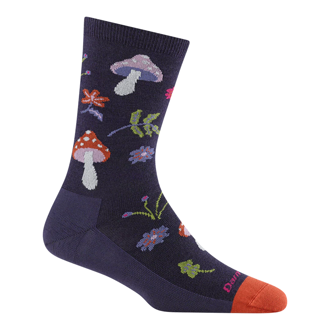 Women's Shroom Bloom Crew Lightweight Lifestyle Socks | 6133