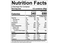 Good To-Go Vegan Smoked Three Bean Chili Nutrition Facts