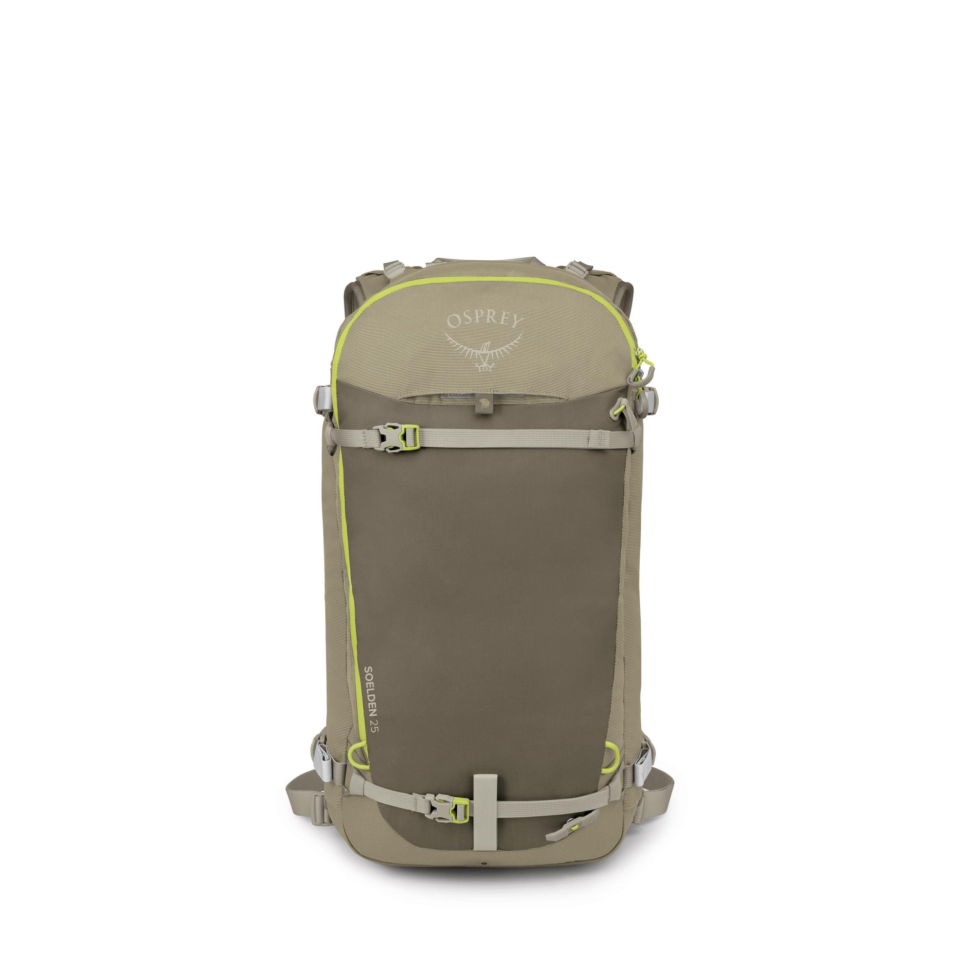 Osprey Soelden 25 Backpack, Olive Tan (front)