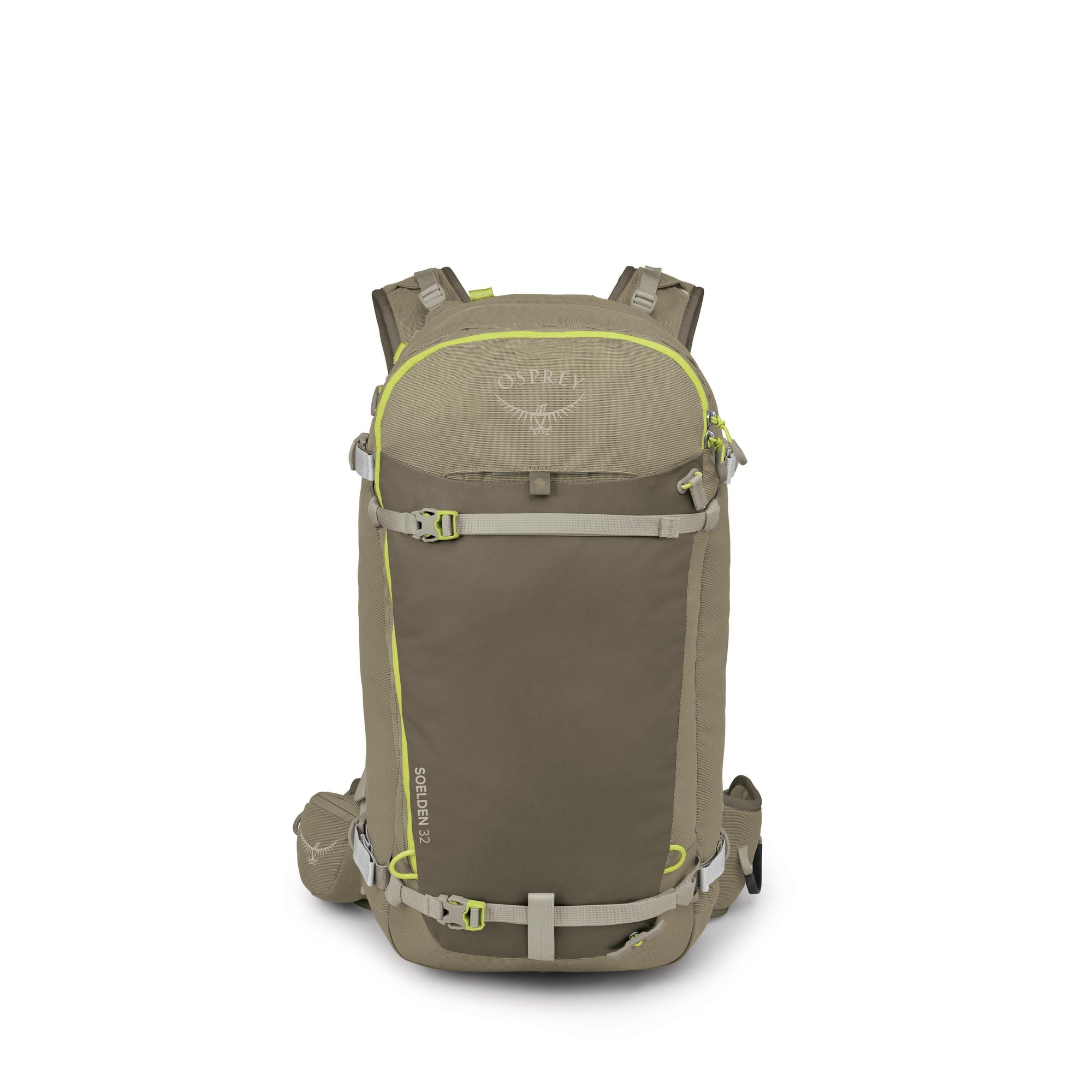 Osprey Soelden 32 Backpack, Olive Tan (front)