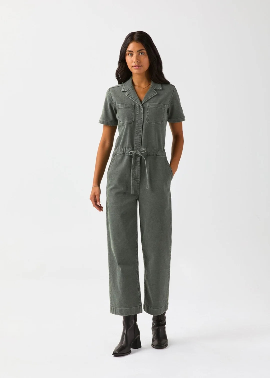 Women's Stretch Canvas Girlfriend Jumpsuit