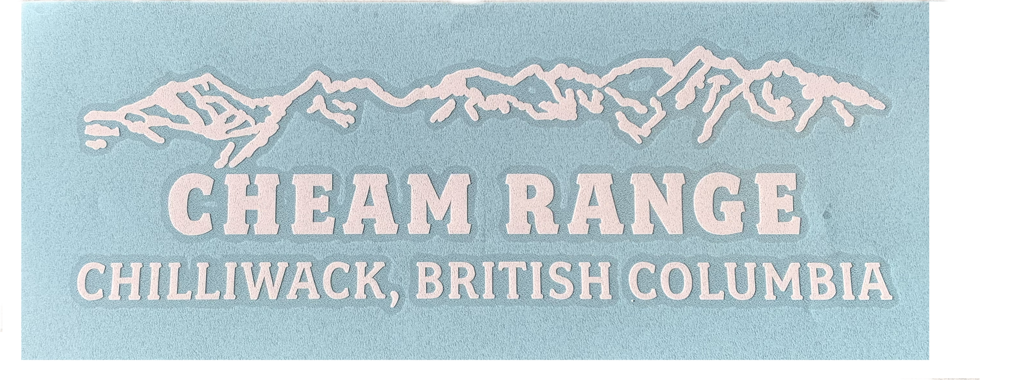 Cheam Range Sticker