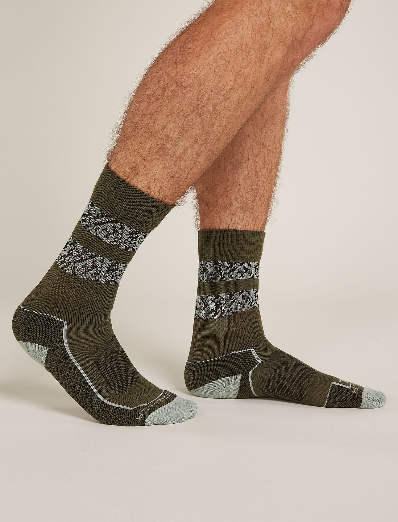 Merino Hike+ Light Crew Socks Natural Summit