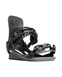 Thirtytwo Basin Public Fase Snowboard Bindings, Black/Gray (2)