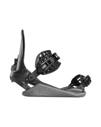 Thirtytwo Basin Public Fase Snowboard Bindings, Black/Gray (4)