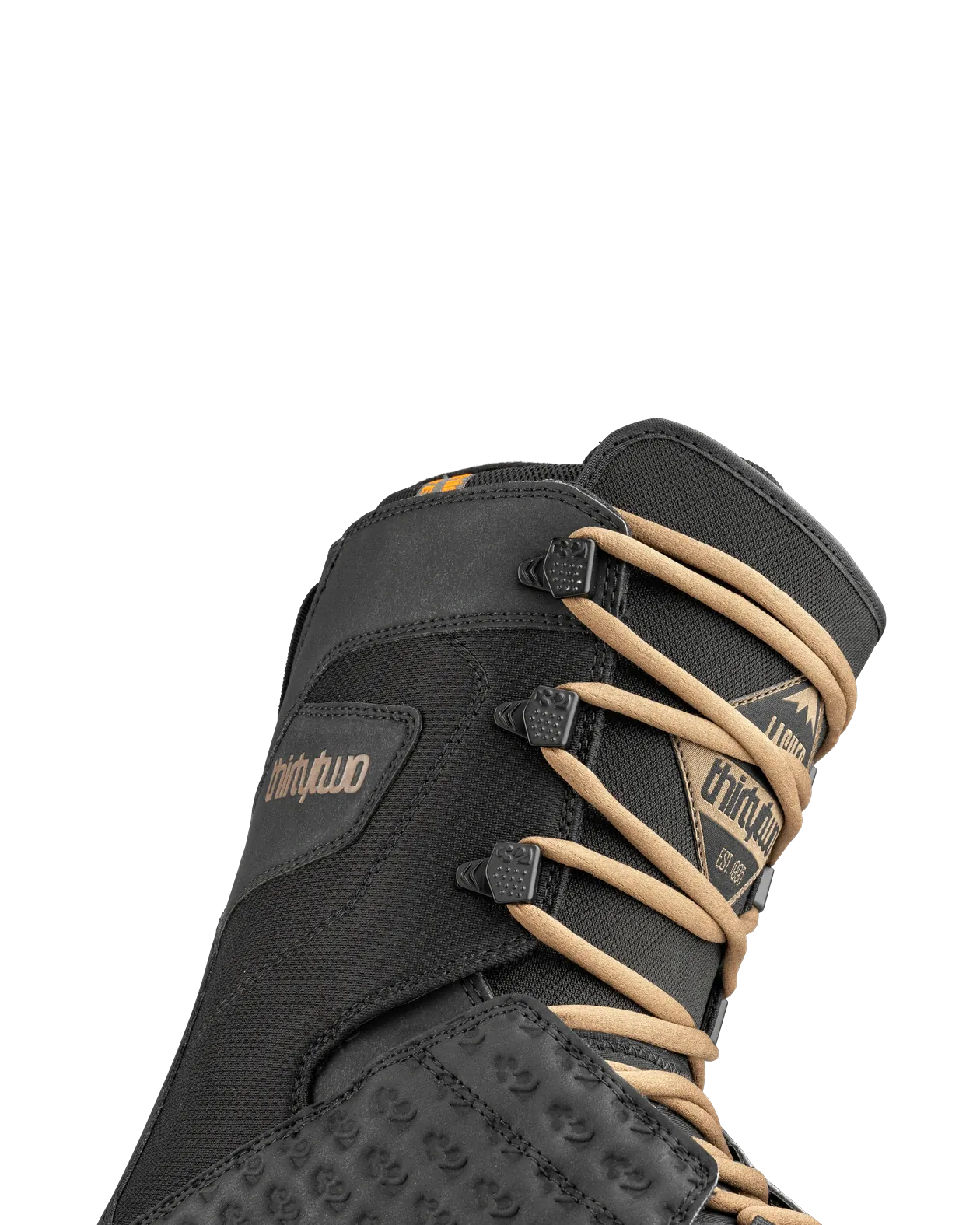 Thirtytwo Lashed Snowboard Boots, Black/Black/Gum (6)