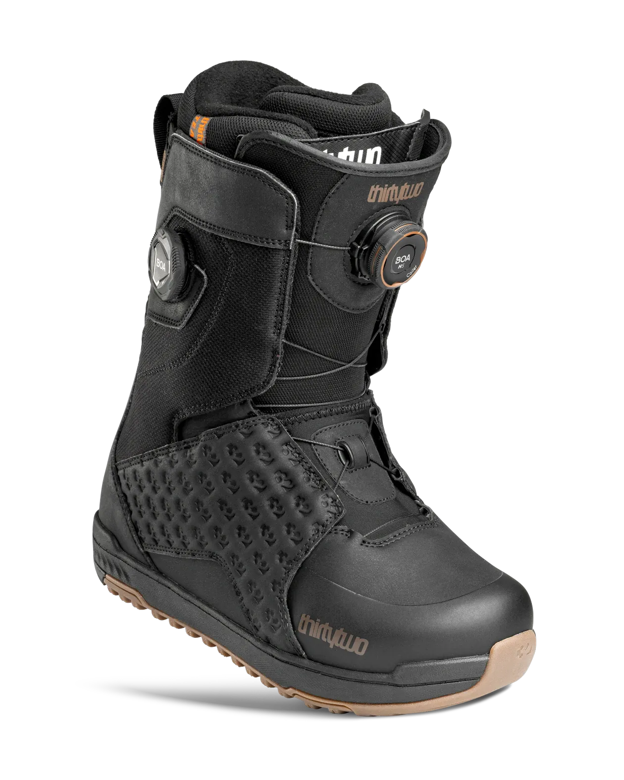 Thirtytwo Lashed Wide DB Snowboard Boots, Black/Black/Gum (1)