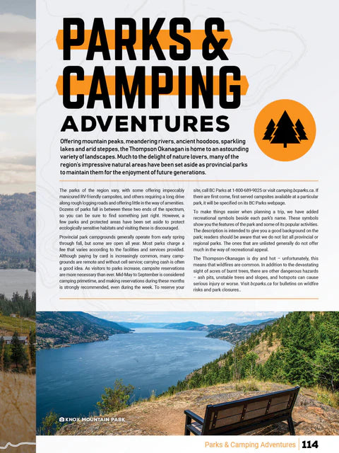 Thompson Okanagan BC Mapbook 7th Edition